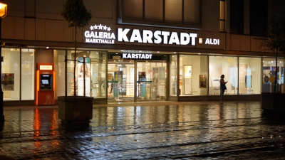 Ende beschlossen: Für Karstadt gehen die Lichter in der Augsburger Innenstadt wohl endgültig aus. (Foto: mjt)